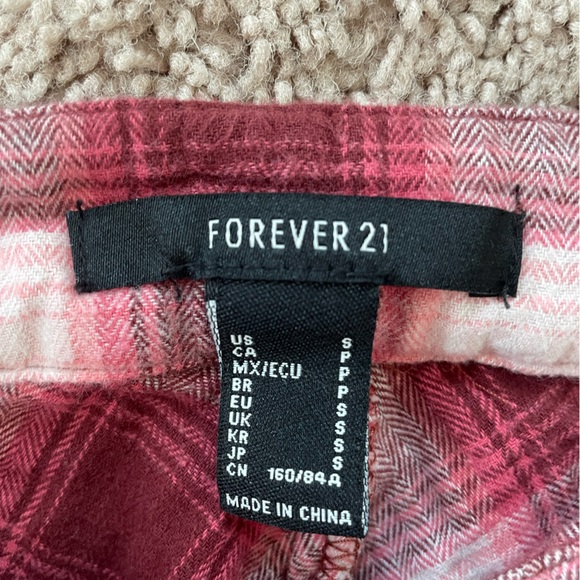 Forever 21 Plaid Mini Skirt - Picture 4 of 5